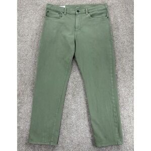 Gap Gapflex Straight Fit Jeans Men's 36x32 Green Stretch Denim (Actual 38x32)
